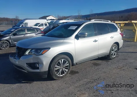 2019 Nissan Pathfinder Sl из США, поврежденный, VIN 5N1DR2MN6KC630773